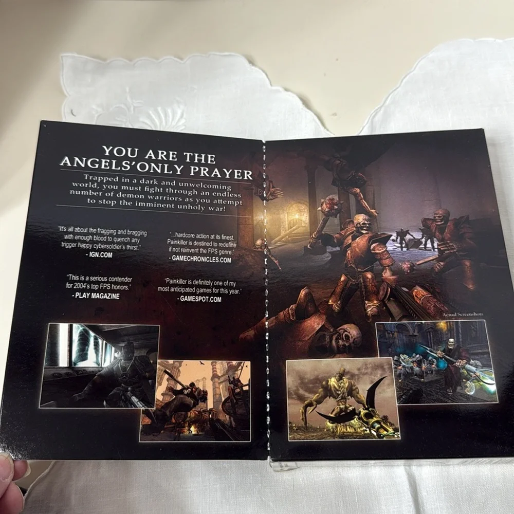 Painkiller Heaven's Got a Hitman PC Game Battle Action Monsters Mature Rating
